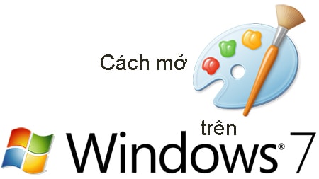 cach mo paint tren windows 7