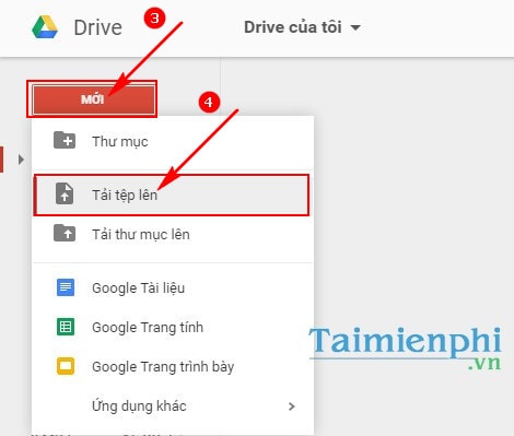 Cách chia sẻ file trên Google Drive trực tuyến