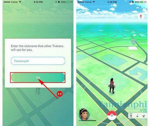 Chơi Pokemon Go trên điện thoại, game huấn luyện Pokemon thực tế ảo trên iPhone, Android