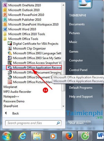 Hướng dẫn cách phục hồi file Excel 2010 bị lỗi