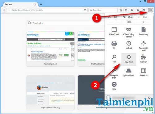 Tìm kiếm trên Firefox, search từ khóa nhanh trên Firefox