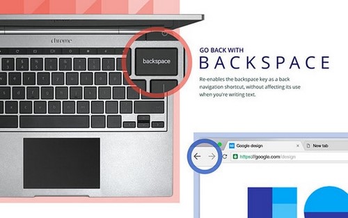 Cách khắc phục lỗi Backspace trên Chrome, lỗi back lại trang trước