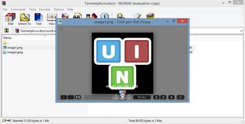 Cách lấy ảnh từ file Word bằng Winrar đơn giản
