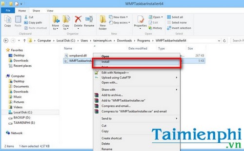 Kích hoạt, hiển thị Windows Media Player trên Taskbar trong Windows 7/10