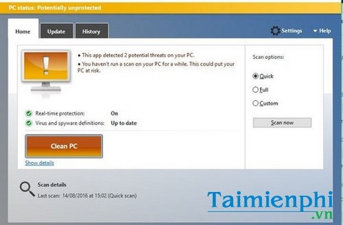 Sửa lỗi Windows Defender luôn yêu cầu quét trên Windows 10 Anniversary