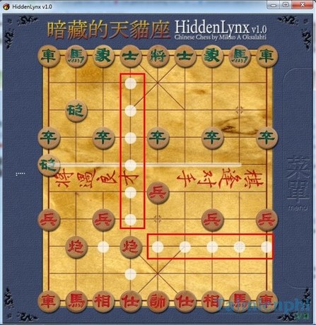 Cách di chuyển quân cờ trong game Cờ Tướng Chinese Chess