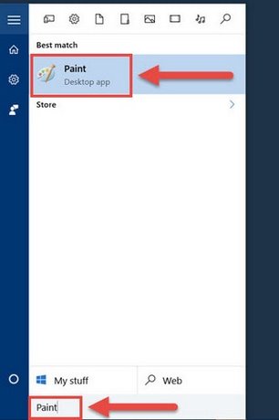 Cách mở Paint trên Windows 10, 8, 7, mở công cụ Paint