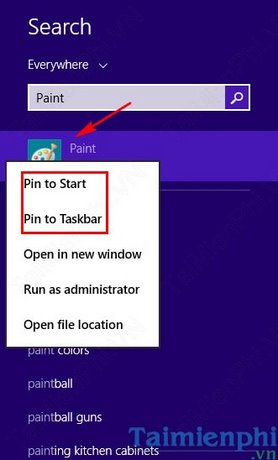 Cách mở Paint trên Windows 10, 8, 7, mở công cụ Paint