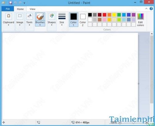Cách mở Paint trên Windows 10, 8, 7, mở công cụ Paint 6