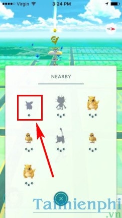 Cách tìm Pokemon theo dấu chân