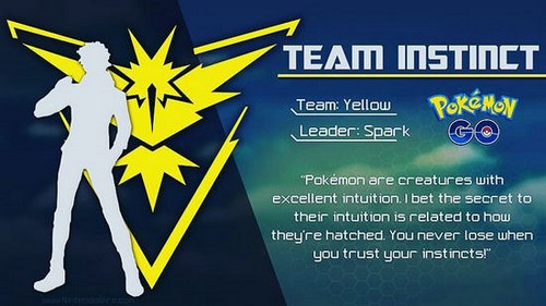 Chọn team Pokemon Go, nên chọn đội nào Xanh (Mystic), đỏ (Valor) hay vàng (Instinct)