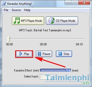 Tách lời, tạo nhạc beat, karaoke, ghi âm bài hát bằng Karaoke Anything