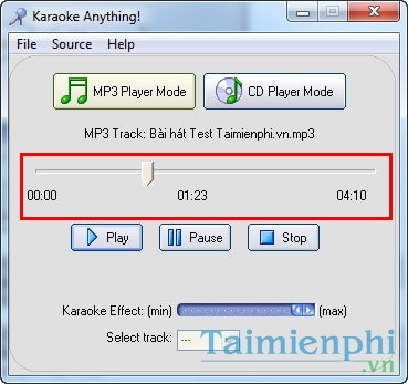 Tách lời, tạo nhạc beat, karaoke, ghi âm bài hát bằng Karaoke Anything