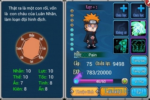 use chakra images in naruto dai chien mobile