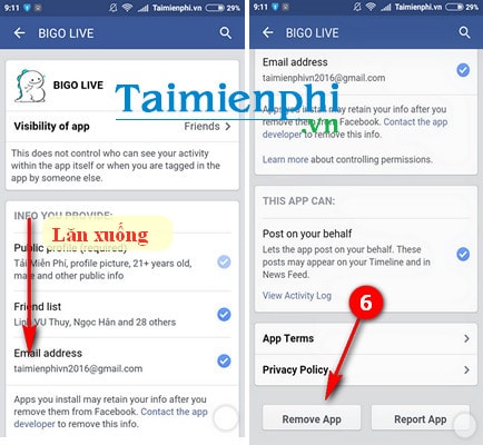 Cách gỡ, loại bỏ ứng dụng liên kết với Facebook cho Android