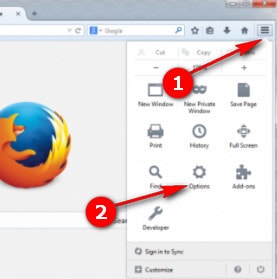 Cách tắt thông báo đặt trình duyệt mặc định khi mở Firefox