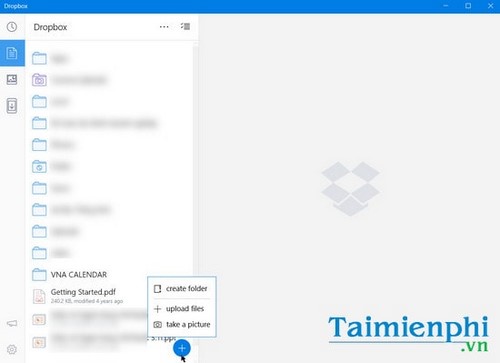 cai dropbox tren windows 10