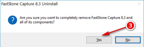 Gỡ Faststone Capture, xóa FastStone Capture khỏi máy tính Windows
