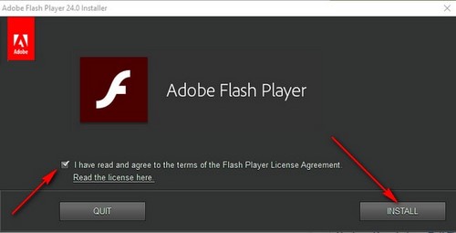 Cách cài Flash Player, setup Adobe Flash Player trên máy tính, laptop 2