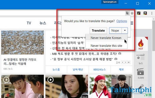 Tắt dịch trang web trên Chrome, tự động dịch ngôn ngữ trong Google Chrome