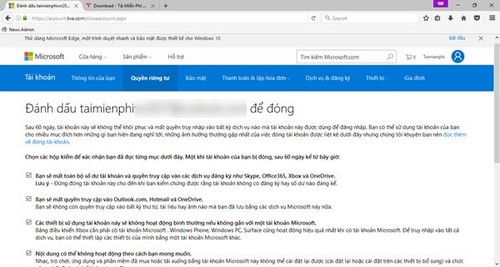 Cách xóa tài khoản Skype vĩnh viễn trên máy tính 2