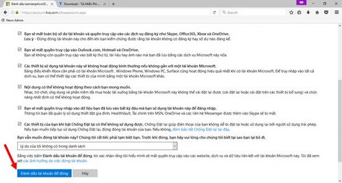 Cách xóa tài khoản Skype vĩnh viễn trên máy tính 3
