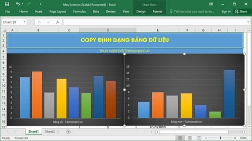 su dung paste trong excel