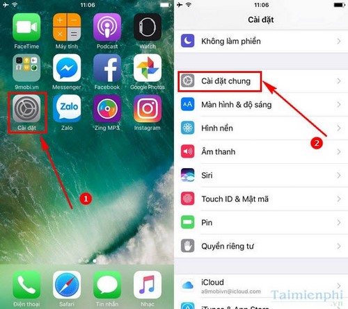 Cách bật tính năng Slide to Unlock trên iOS 10 cho iPhone, iPad