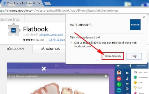 Làm mới Facebook với giao diện Flat trên máy tính, Laptop