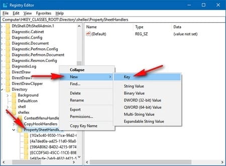 Sửa lỗi thiếu tab Sharing trong Windows 10 Folder Properties