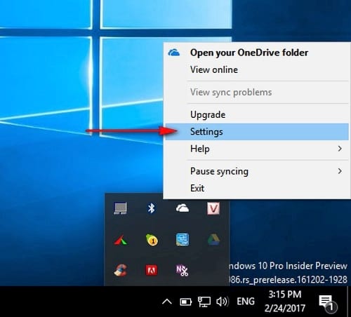 Những cách hạn chế tự động tải file lên One Drive trên Windows 10