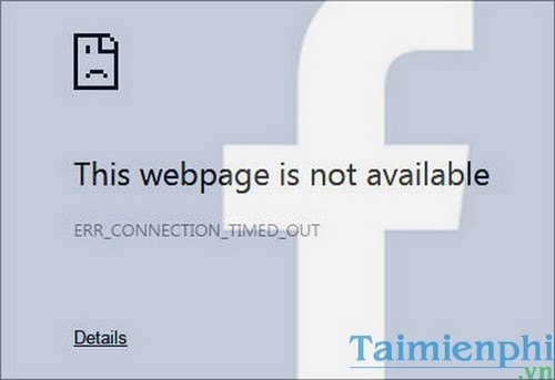 can't access facebook