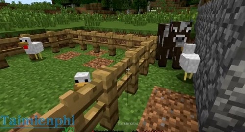 Cách nuôi bò trong game Minecraft