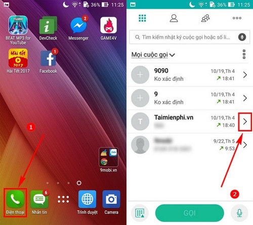 cach chan cuoc goi tren android