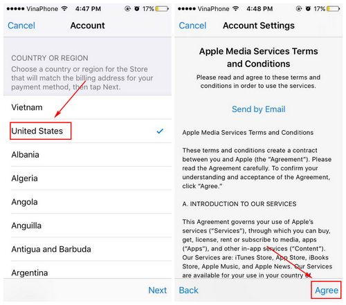 Cách đổi App Store sang địa chỉ nước ngoài, đổi Apple ID quốc tế