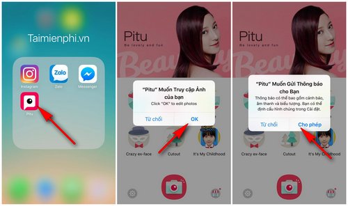 Cách chụp ảnh cổ trang HOT bằng Pitu trên điện thoại iPhone, Android