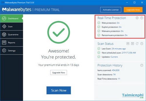 malwarebytes premium vs free