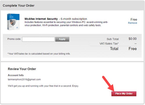 promo code for mcafee virus protection