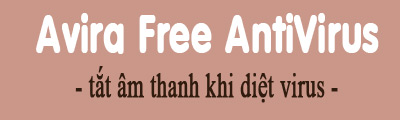 tat am thanh khi diet virus tren avira free antivirus