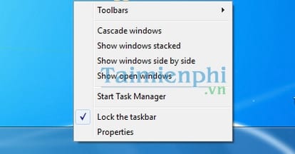 Sửa lỗi không tìm thấy thanh Taskbar khi duyệt web