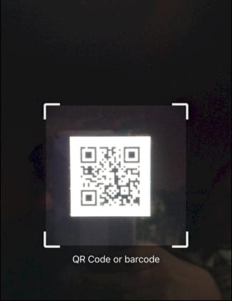 Quét mã QR Code trên iPhone bằng Google Chrome như thế nào