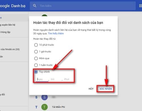Cách khôi phục danh bạ lưu trong Gmail trên máy tính và điện thoại Android