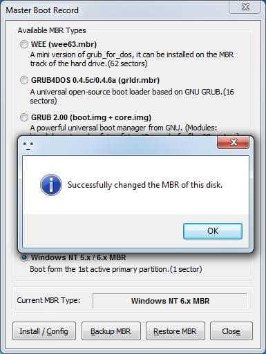 Cách sửa lỗi 0xc000000F, lỗi MBR khi cài Windows 7