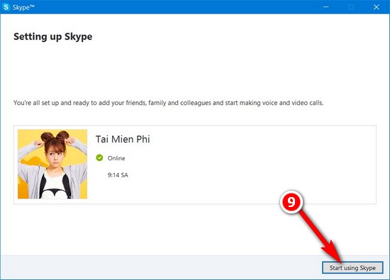 Cách đăng ký Skype, tạo tài khoản Skype chat, nhắn tin trên máy tính 32