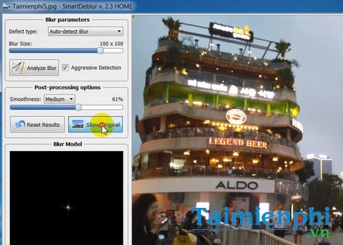 Dùng SmartDeblur khôi phục ảnh mờ trở nên sắc nét