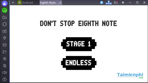 how to play don't stop eighth note on pc laptop bang bluestacks 6