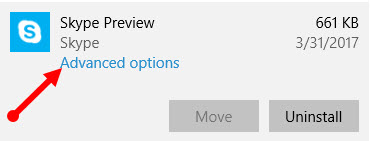 Cách reset Skype trên Windows 10