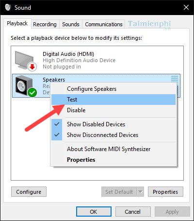 Cách sửa lỗi không nhận tai nghe trên laptop sau khi cài Windows 10