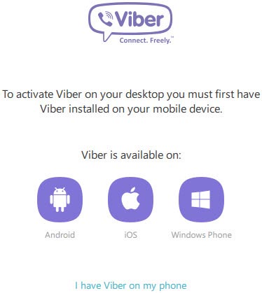 loi activate viber on your desktop