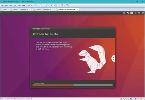 Cách cài Ubuntu trong VMWare, cài đặt Ubuntu trên máy ảo VMware
